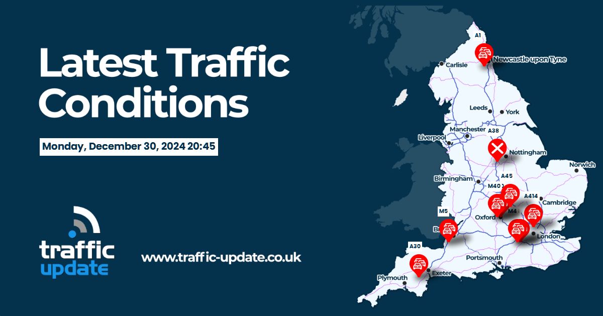 UKWide Traffic News Live Updates from www.trafficupdate.co.uk