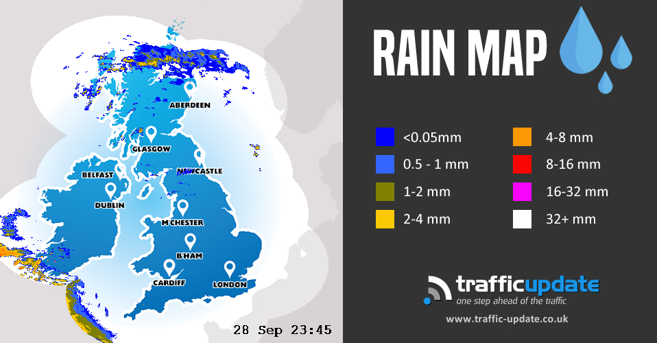 UK weather forecast for all regions